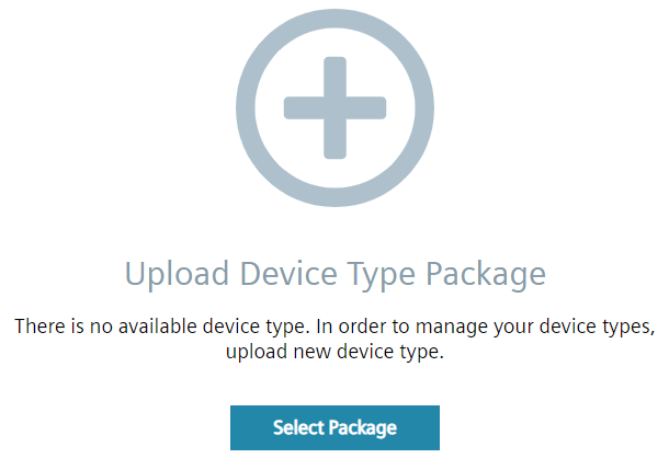 Upload Device Type Package