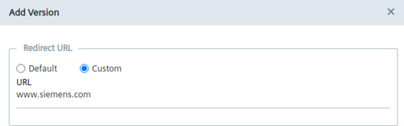 custom url ui