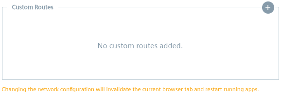 Custom Routes