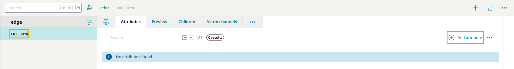 Click "Add attribute".